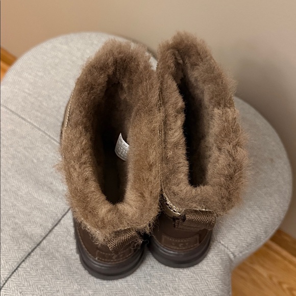 UGG Brown and Tan Winter Boots - Picture 9 of 12